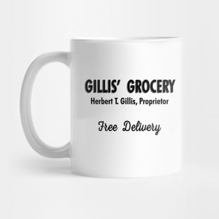 Gillis Grocery.  The Many Loves of Dobie Gillis Mug